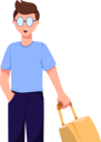 پیش‌نمایش فایل handsome-tourist-carrying-suitcase-8163285 از پک شخصیت سفر