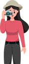 پیش‌نمایش فایل woman-traveling-with-camera-8163274 از پک شخصیت سفر