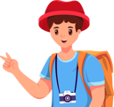پیش‌نمایش فایل young-man-traveling-with-camera-and-backpack-8163275 از پک شخصیت سفر