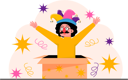 پیش‌نمایش فایل jester-prank-box-8185446 از پک دروغ اول آوریل