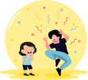پیش‌نمایش فایل male-jester-doing-prank-with-kid-girl-8185439 از پک دروغ اول آوریل