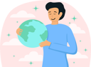 پیش‌نمایش فایل boy-is-celebrating-earth-day-8379158 از پک روز زمین