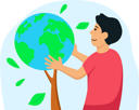 پیش‌نمایش فایل boy-is-celebrating-earth-day-8379161 از پک روز زمین