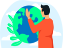 پیش‌نمایش فایل boy-is-doing-his-part-for-earth-day-8379153 از پک روز زمین