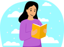 پیش‌نمایش فایل girl-reading-book-8533544 از پک روز جهانی کتاب