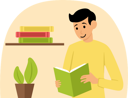 پیش‌نمایش فایل person-reading-book-8533541 از پک روز جهانی کتاب