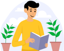 پیش‌نمایش فایل person-reading-book-8533740 از پک روز جهانی کتاب