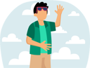 پیش‌نمایش فایل man-on-vacation-8787475 از پک سرگرمی‌های آخر هفته