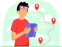 پیش‌نمایش فایل boy-holding-travel-map-8787592 از پک سرگرمی‌های آخر هفته