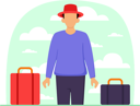 پیش‌نمایش فایل travel-bag-8787593 از پک سرگرمی‌های آخر هفته