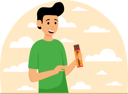 پیش‌نمایش فایل boy-with-chocolate-8809634 از پک روز جهانی شکلات