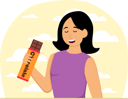 پیش‌نمایش فایل girl-with-chocolate-8809633 از پک روز جهانی شکلات