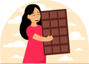پیش‌نمایش فایل international-chocolate-day-8809635 از پک روز جهانی شکلات