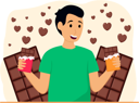 پیش‌نمایش فایل happy-chocolate-day-8810900 از پک روز جهانی شکلات
