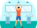 پیش‌نمایش فایل boy-doing-yoga-8887347 از پک ورزش و ورزش