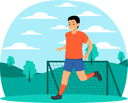 پیش‌نمایش فایل boy-playing-soccer-8887351 از پک ورزش و ورزش