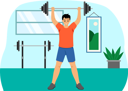 پیش‌نمایش فایل male-weightlifter-8887348 از پک ورزش و ورزش