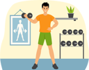 پیش‌نمایش فایل male-weightlifter-8884698 از پک ورزش و ورزش