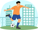 پیش‌نمایش فایل boy-playing-soccer-8886870 از پک ورزش و ورزش