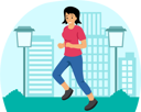 پیش‌نمایش فایل girl-running-8885489 از پک ورزش و ورزش