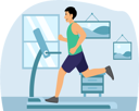 پیش‌نمایش فایل gym-treadmill-8884220 از پک ورزش و ورزش