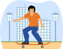 پیش‌نمایش فایل woman-skateboarding-8884214 از پک ورزش و ورزش