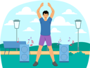 پیش‌نمایش فایل boy-doing-yoga-8884032 از پک ورزش و ورزش