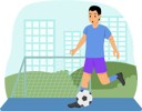 پیش‌نمایش فایل boy-playing-soccer-8884029 از پک ورزش و ورزش