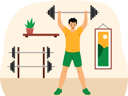 پیش‌نمایش فایل male-weightlifter-8884035 از پک ورزش و ورزش