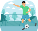 پیش‌نمایش فایل boy-playing-soccer-8931977 از پک ورزش و ورزش