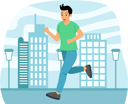 پیش‌نمایش فایل man-jogging-workout-8931975 از پک ورزش و ورزش