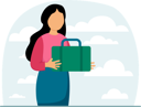 پیش‌نمایش فایل girl-with-travel-luggage-8932560 از پک سرگرمی‌های آخر هفته