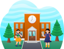 پیش‌نمایش فایل happy-girls-going-to-school-9071766 از پک بازگشت به مدرسه