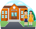 پیش‌نمایش فایل students-going-to-school-9071763 از پک بازگشت به مدرسه
