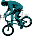 پیش‌نمایش فایل bmx-urban-style-9440654 از پک وینتیج رترو