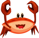 پیش‌نمایش فایل cute-crab-9619746 از پک شخصیت حیوان