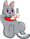 پیش‌نمایش فایل cat-9607379 از پک شخصیت حیوان
