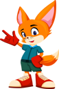 پیش‌نمایش فایل cute-fox-character-9606830 از پک شخصیت حیوان