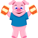 پیش‌نمایش فایل pig-character-9624048 از پک شخصیت حیوان