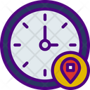 پیش‌نمایش فایل clock-location-5247393 از پک تعاملات