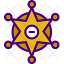 پیش‌نمایش فایل sheriff-badge-5249706 از پک امنیت ۱