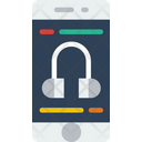 پیش‌نمایش فایل headphone-mode-5281527 از پک رابط کاربری موبایل
