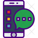 پیش‌نمایش فایل mobile-conversation-5281664 از پک رابط کاربری موبایل