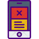 پیش‌نمایش فایل error-message-5281872 از پک رابط کاربری موبایل ۲