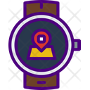 پیش‌نمایش فایل watch-location-5282116 از پک رابط کاربری ساعت هوشمند