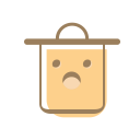 پیش‌نمایش فایل dustbin-8 از پک کاتی آیکون