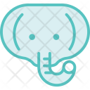 پیش‌نمایش فایل elephant-30 از پک زووکون رنگی
