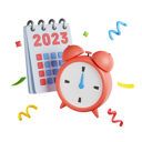 پیش‌نمایش فایل 2023-alarm-7230283 از پک سال نو