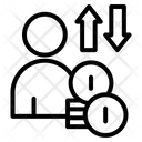 پیش‌نمایش فایل person-and-arrow-with-coin-7334944 از پک کارگزار
