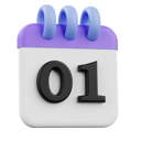 پیش‌نمایش فایل 01-calendar-11875194 از پک تاریخ و تقویم